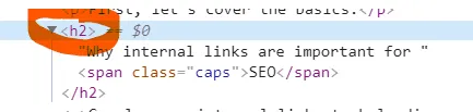 Ejemplo de HTML para redacción SEO