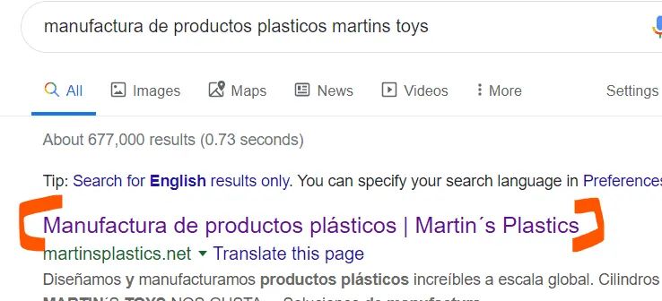 Ejemplo de Title para Redacción SEO
