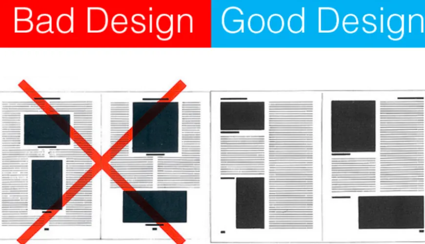 Ejemplos de buen diseño y mal diseño de interfaces