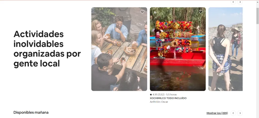 landing page airbnb